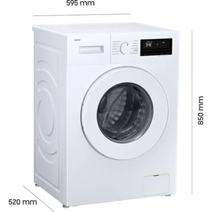 Samsung WW3000FM, 9 kg SLIM Waschmaschine mit Hygiene-Dampfprogramm, Frontlader, Energieeffizienz A, 1400 RPM, 76 dB – Bild 2