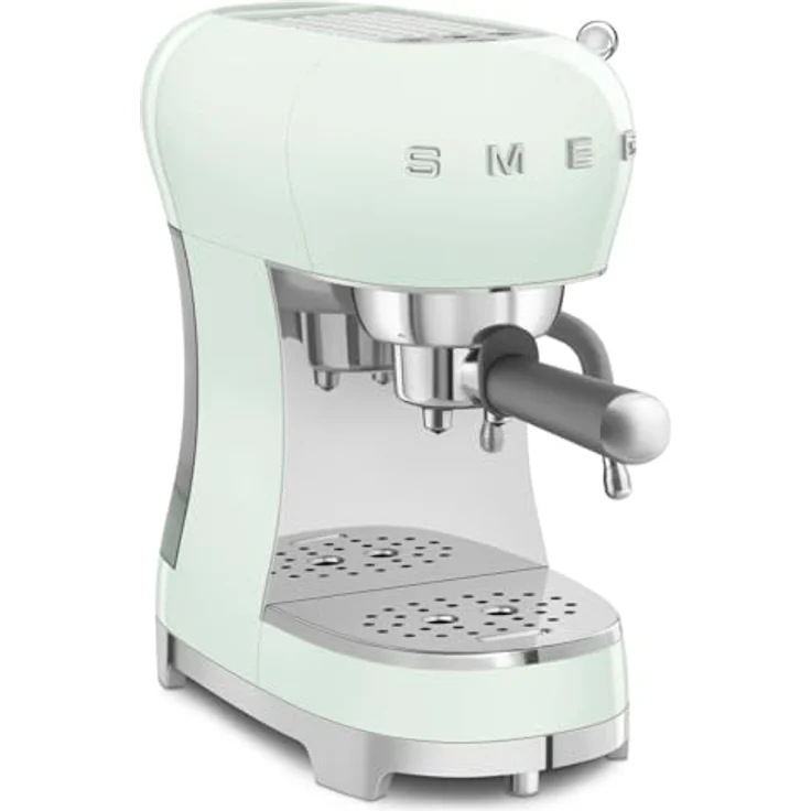 Smeg ECF02PGEU Siebträger Espresso-/Kaffeemaschine Pastellgrün, Siebträgermaschine, Grün – Bild 3
