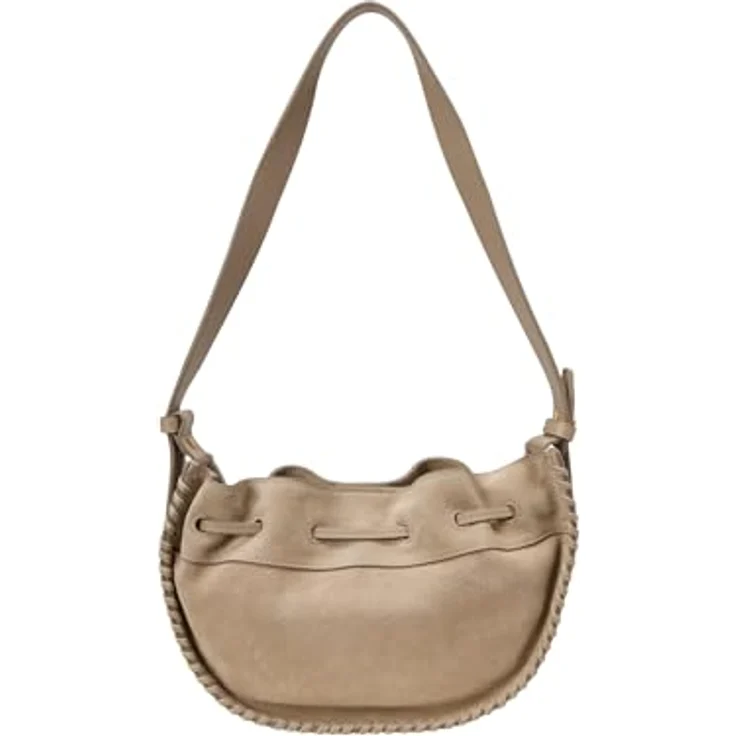 Marc O'Polo Umhängetasche aus Leder, 27.5 cm, grau, 100% Leder – Bild 3