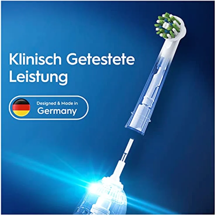 Oral-B CrossAction CleanMaximiser 10er Aufsteckbürste, weiß – Bild 5