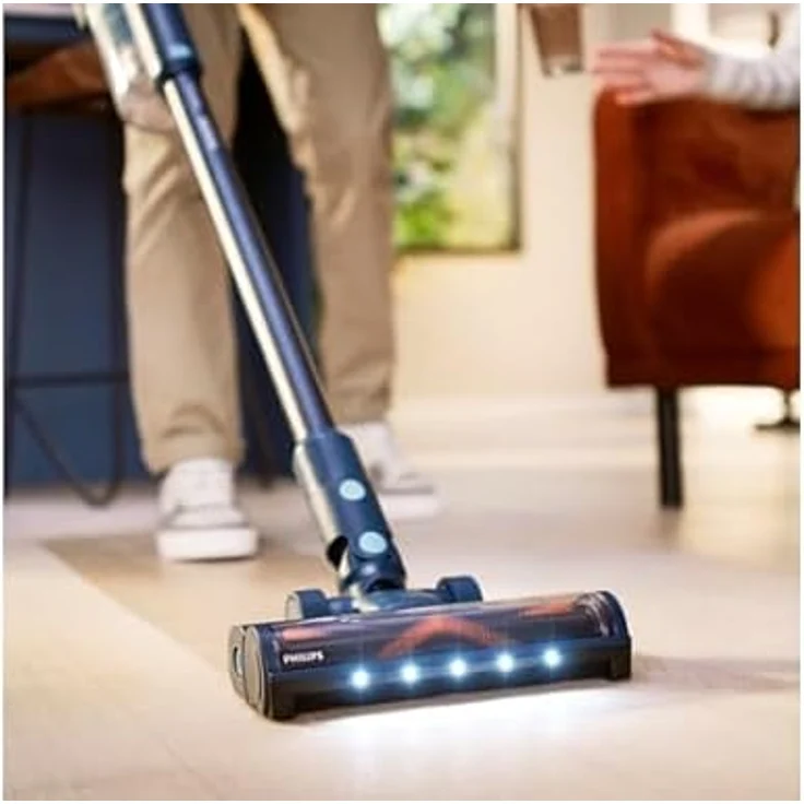 Philips Akku-Hand-und Stielstaubsauger XC5141/01 5000 Series, mit digitalem Motor, bis zu 60 Min. Laufzeit, beutellos, Aqua-Modul, Mini-Turbo-Saugbürste – Bild 2