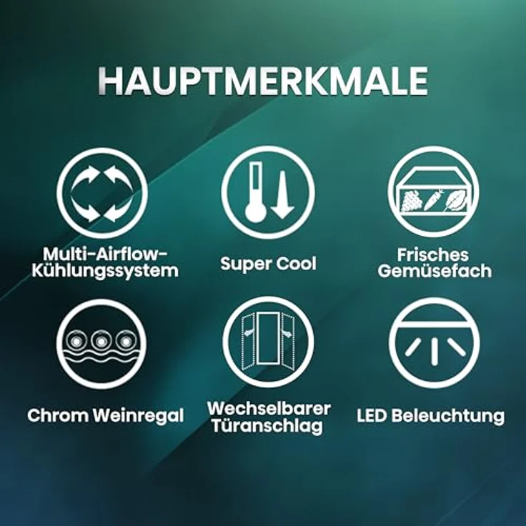Hisense RL415N4AWC Kühlschrank ohne Gefrierfach, 292 l Kühlvolumen, CrispZone-Schublade, LED-Innenbeleuchtung – Bild 2
