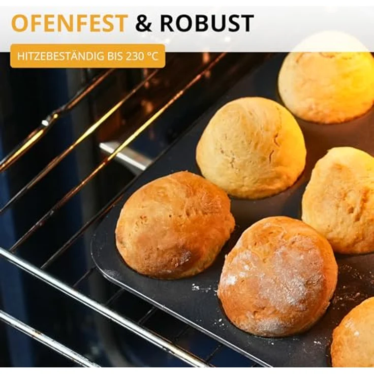 WESTMARK Brötchen Backform 9 Nester (105674) – Bild 8