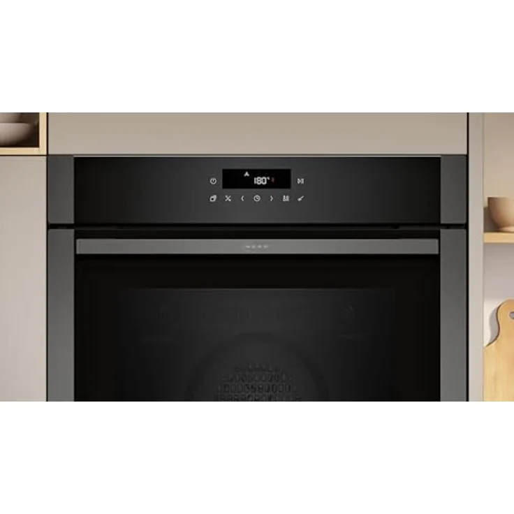 Neff N 50 Einbaubackofen, 60 x 60 cm, LED-Touchsteuerung, Graphite-Grey – Bild 3