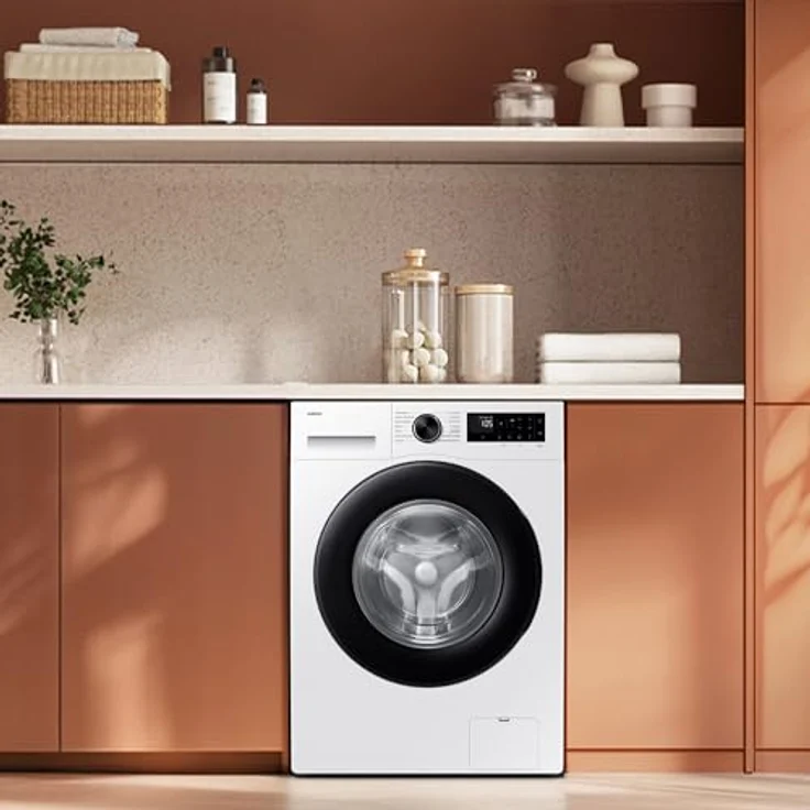 Samsung WW90DG5G34AEEG, Slim Waschmaschine mit 9 kg Kapazität, AI Ecobubble™, Super Speed Programm und SmartThings App – Bild 3