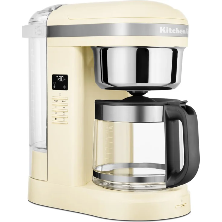KitchenAid Drip-Kaffeemaschine CREME 5KCM1209EAC, 1,7 Liter mit variabler Kaffeestärke und 24-Stunden-Programmierung