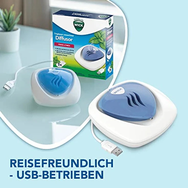 Wick WH1800EU Aroma-Lufterfrischer Weiß-Blau 1St. – Bild 4