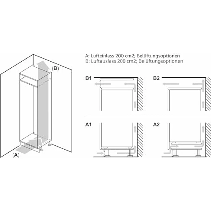 NEFF KI2821SE0, Einbau-Kühl-Gefrierkombination mit Schleppscharnier, 177.5 x 56 cm, Fresh Safe-Schublade für Obst und Gemüse – Bild 10