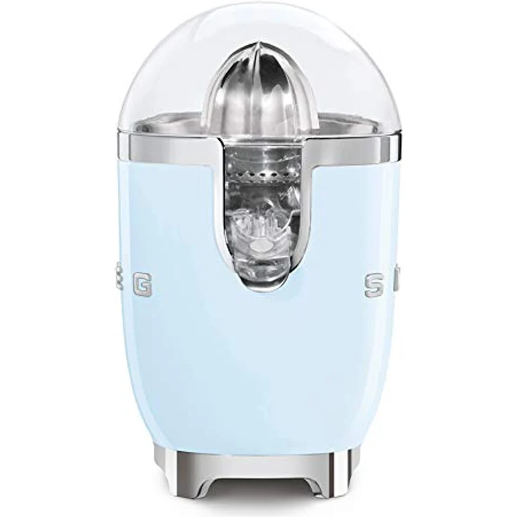 Smeg CJF01PBEU Zitruspresse, 70W, Edelstahl, blau, Serie: CJF01 – Bild 2