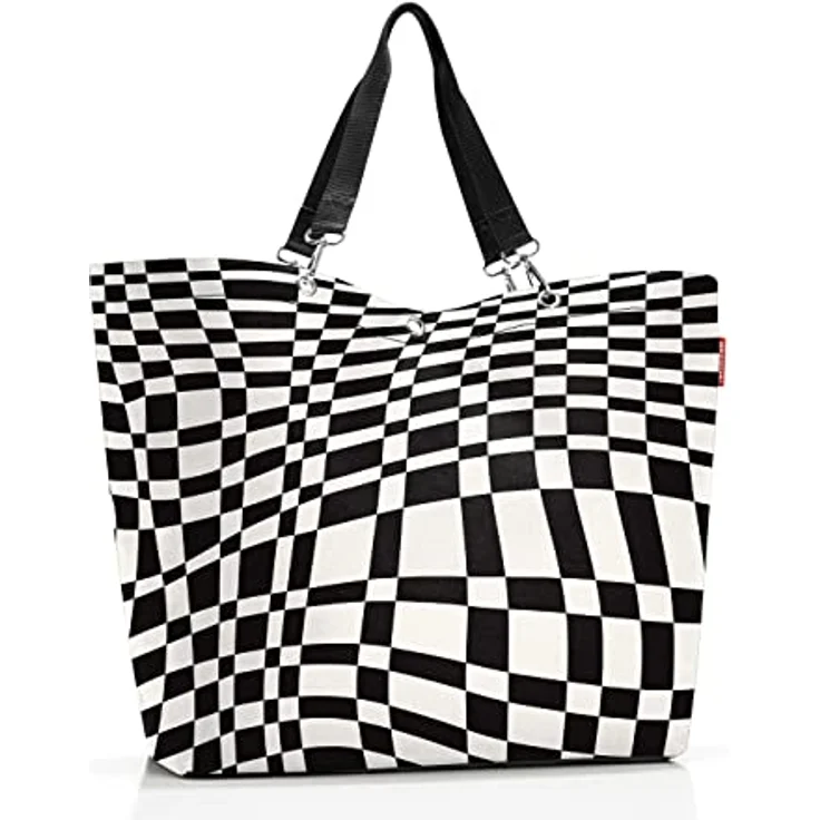 reisenthel shopper XL op-art – Geräumige Shopping Bag und edle Handtasche in einem – Aus wasserabweisendem Material – Bild 2