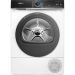 Siemens WQ46B2D41 iQ700, Wärmepumpentrockner 9 kg, extrem leise, varioSpeed, autoDry, Knitterschutz, Home Connect, selbstreinigend, Weiß
