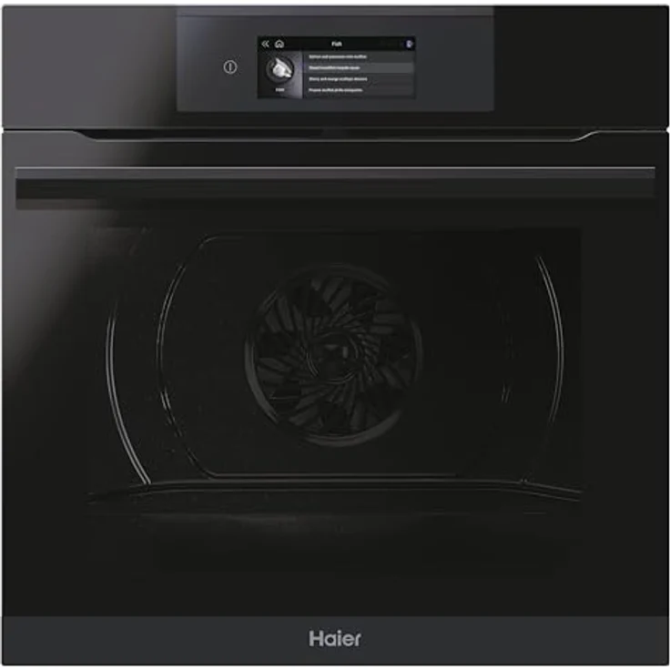 Haier I-TOUCH Serie 6 HWO60SM6T5BD, Einbau-Backofen mit Heißluft, Grill, TFT Touch Bedienung, Katalyse Selbstreinigung, Wi-Fi Funktion, Bratenthermometer, 60 cm, 4-fach Türverglasung – Bild 1