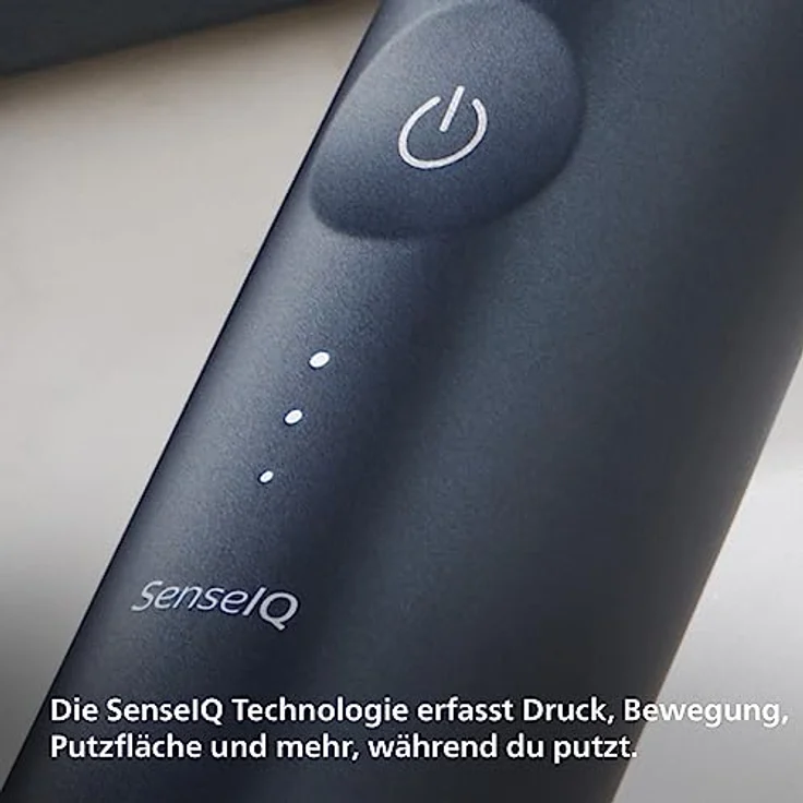 Philips Sonicare Prestige 9900 HX9992/12, Schallzahnbürste mit SenseIQ-Technologie, Erkennung, Anpassung + Pflege, All-in-One-Bürstenkopf, KI-gesteuerte Sonicare App, Nachtblau – Bild 6