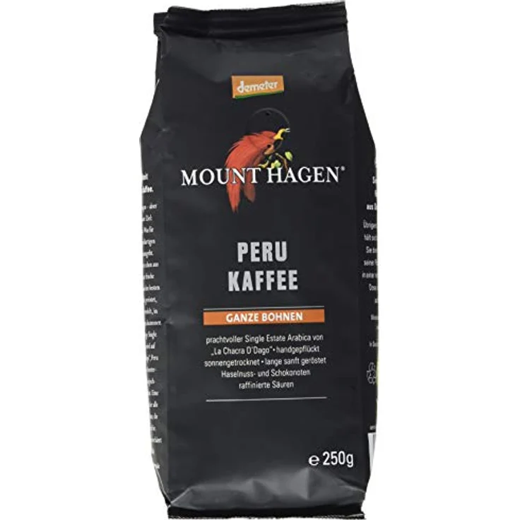 Mounthagen Röstkaffee Peru ganze Bohne (1 x 250 g) – Bild 2