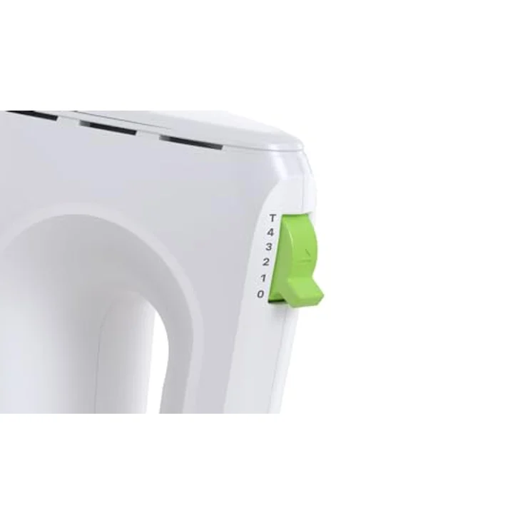 Braun Household MultiMix 1 HM 1110 WH Handmixer - Handrührgerät mit 4 Geschwindigkeitsstufen plus Turbo, FastMix Technologie, EasyClick, inkl. Schneebesen und Knethaken, Einhandbedienung, 450W, Weiß – Bild 3
