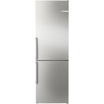 Bosch KGN36VIBT, Serie 4, Kühl-Gefrier-Kombination, 186 x 60 cm, 218 L Kühlen + 103 L Gefrieren, Edelstahl mit Antifingerprint, NoFrost, VitaFresh XXL für längere Frische, Flaschenablage, Optimal Fit