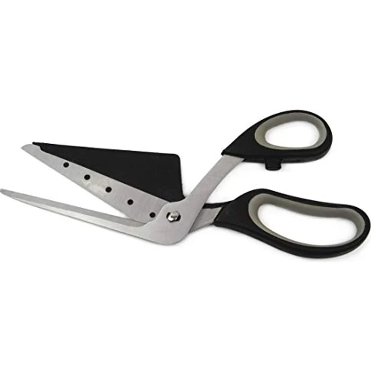 Küchenprofi Pizzaschere , Edelstahl Pizza Schneider rostfrei , Spülmaschinenfest , Integrierte Pizzaschaufel zum direkten Servieren , Ergonomischer Griff aus Kunststoff – Bild 2