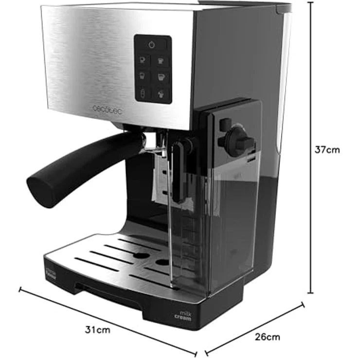 Cecotec Power Instant-ccino 20 Express-Kaffeemaschine, 1450 W, 20 Bar – Bild 8
