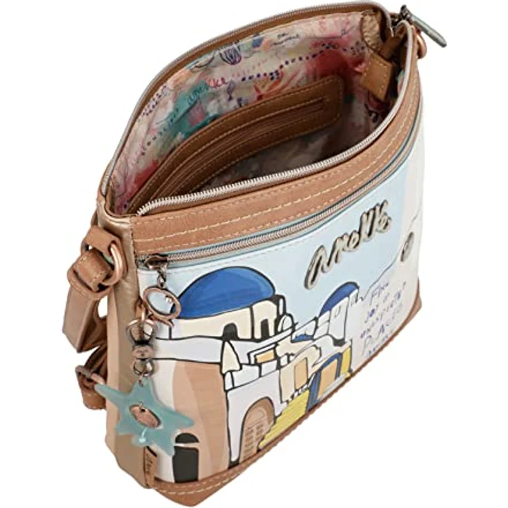 Anekke Mediterranean Sunrise, Schultertasche 26 cm, Mehrfarbig mit praktischem Stauraum – Bild 6