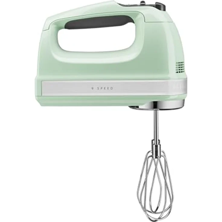 KitchenAid 5KHM9212EPT Handmixer, 85 Watt, 9 Geschwindigkeitsstufen, LED-Anzeige, pistazie – Bild 2