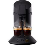 Philips Senseo Original Plus CSA210-61 Kaffeepadmaschine - Schwarz mit Coffee-Boost- und Crema-Plus-Technologie
