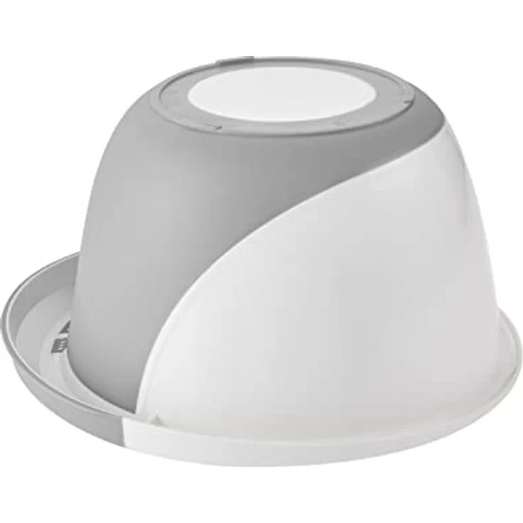 keeeper Rührschüssel mit Anti-Rutsch-Funktion, 3,5 l, Carlotta, Nordic Grey – Bild 3