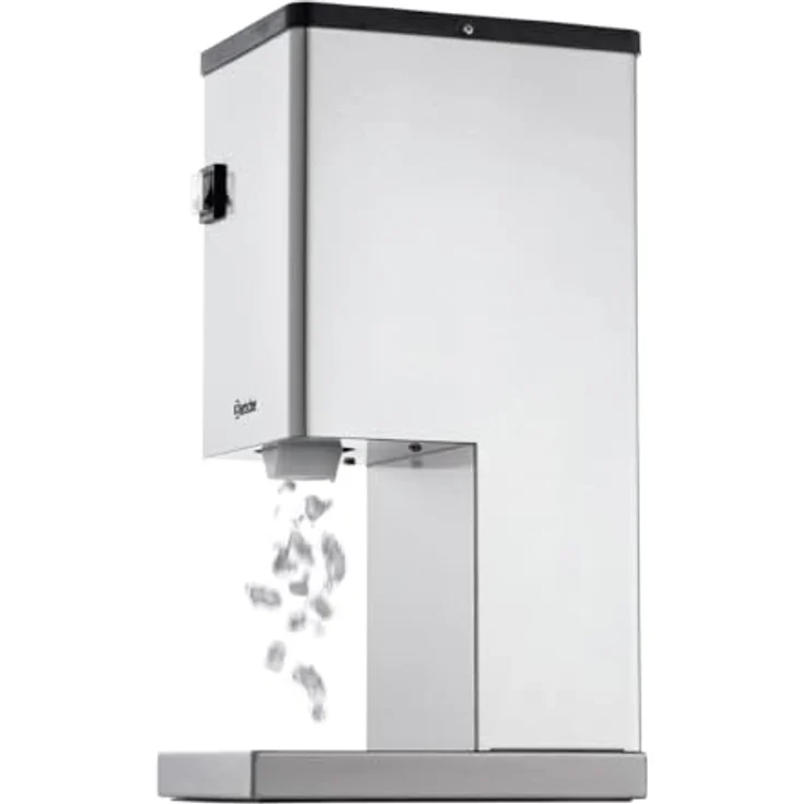 Bartscher Eiscrusher 300, Edelstahl, 60 kg/h Leistung, mit Auswurftrichter, Silber – Bild 5