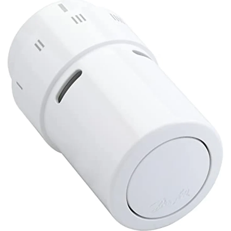 Danfoss Design Fühlerelement RAX, eingebauter Temperaturfühler für RA-Ventile, RAL 9016, 8°C-28°C Regelbereich, werkzeuglose Montage – Bild 2