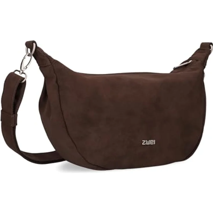 Zwei Mademoiselle.M Umhängetasche, 34 cm, braun, aus 100% Polyurethan – Bild 1