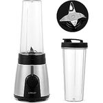 Linsar - 3in1 Smoothiemaker - 600 ml - Mit 2 Mixstufen, 4-Klingen-Edelstahlmesser und To-Go Becher - BPA- Frei - 24.000 U/Min - 300 Watt
