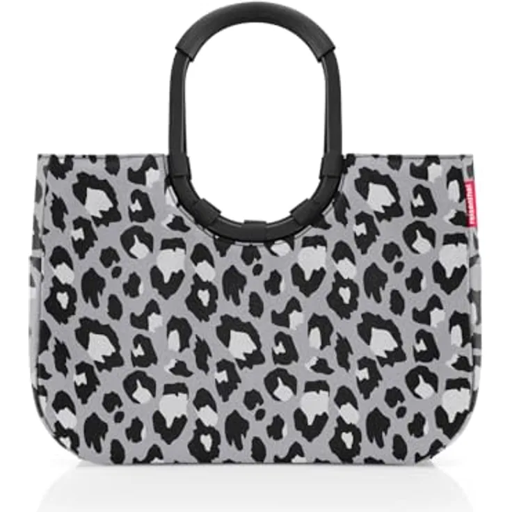 REISENTHEL® Shopper loopshopper L, Einkaufstasche mit metallic dots in Beige, gepolsterten Tragegriffen und wasserdichtem Polyester