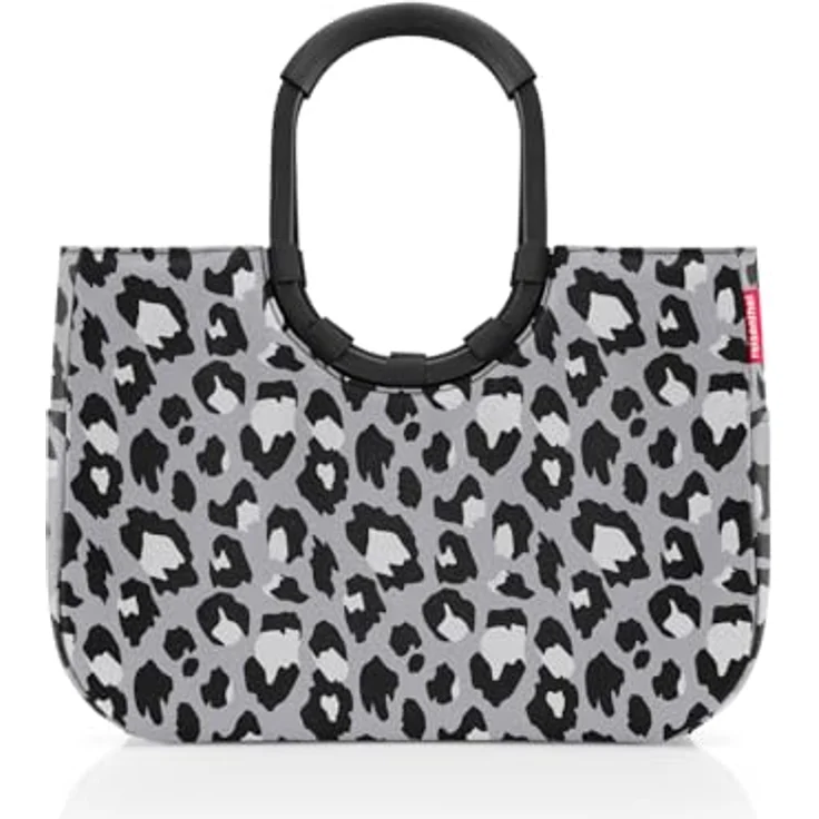 REISENTHEL® Shopper loopshopper L, Einkaufstasche mit metallic dots in Beige, gepolsterten Tragegriffen und wasserdichtem Polyester – Bild 1