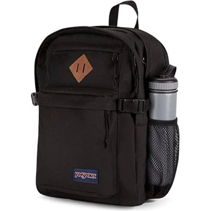 Jansport Freizeitrucksack Main Campus, ergonomische S-Kurven-Schultergurte, gepolstertes 15-Zoll-Laptopfach, Deep Juniper – Bild 5