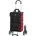 Andersen Einkaufstrolley - Treppenst. Scala Sh. Jella rot 51 L Einkaufsroller, hohe Qualität, stylisch, leichtgängig, Räder abnehmbar, Treppensteiger - Preisvergleich