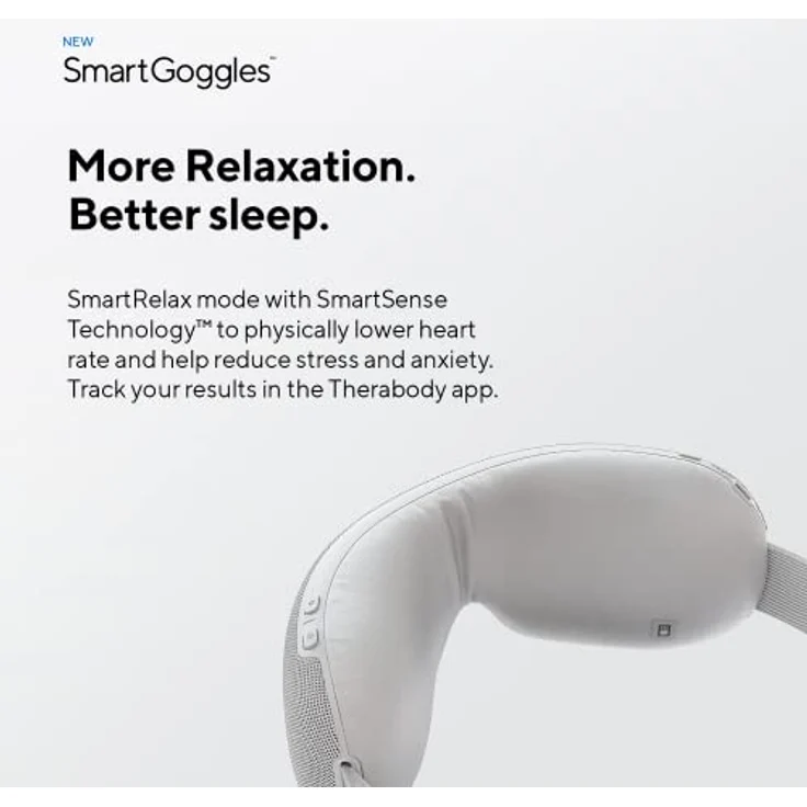 SmartGoggles von Therabody, beheiztes Augenmassagegerät, 3 Modi für Migräne und Schlaf, Augenmassagegerät. – Bild 3
