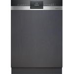 Siemens SN53ES02BD, Teilintegrierter Einbaugeschirrspüler 60 cm, A Energieeffizienz, 13 Maßgedecke, Home Connect-fähig