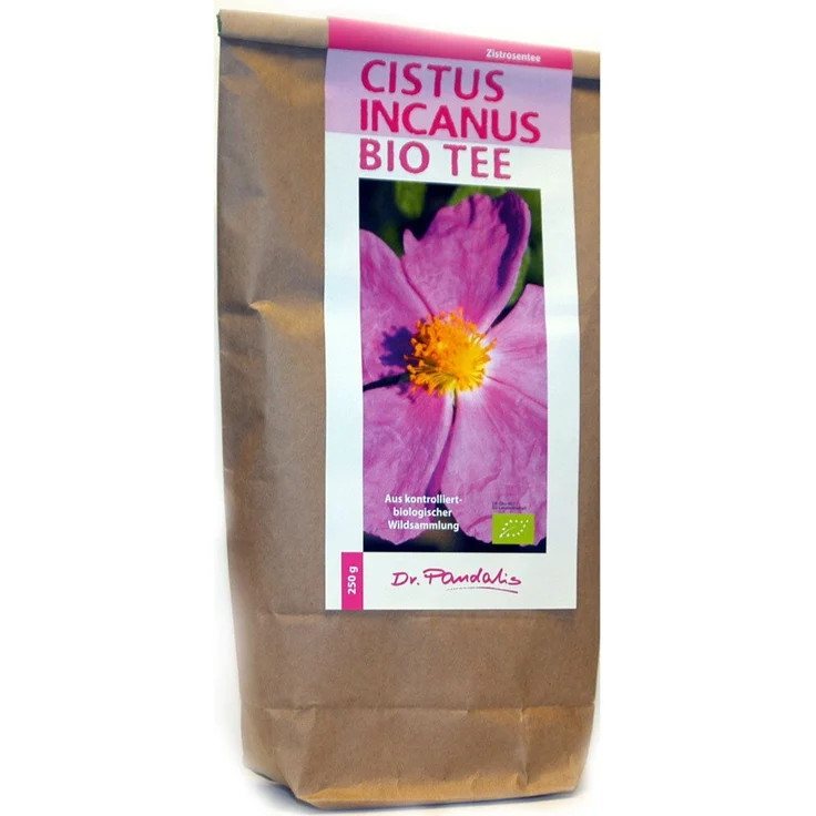 Dr. Pandalis Cistus Incanus Bio Tee 250 g, aus kontrolliert biologischem Anbau