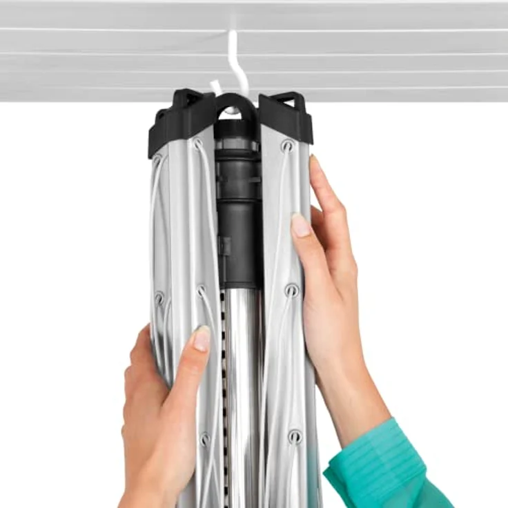 Wäschespinne Lift-O-Matic 50 M - 45 mm Rohr mit Metall-Bodenanker und Schutzhülle – Bild 4