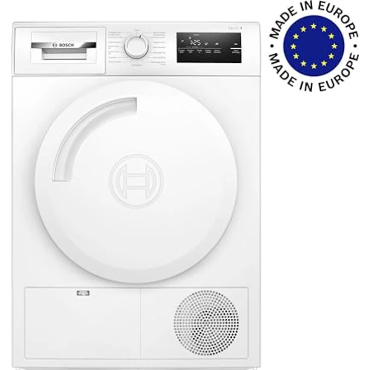 Bosch Hausgeräte WTN83203 Serie 4 Kondenstrockner, 8 kg, Auto Dry: optimale Trocknung, Anti-Vibration-Design: mehr Standfestigkeit, Rekordverdächtig schnell, Sensitive-Drying-System – Bild 2