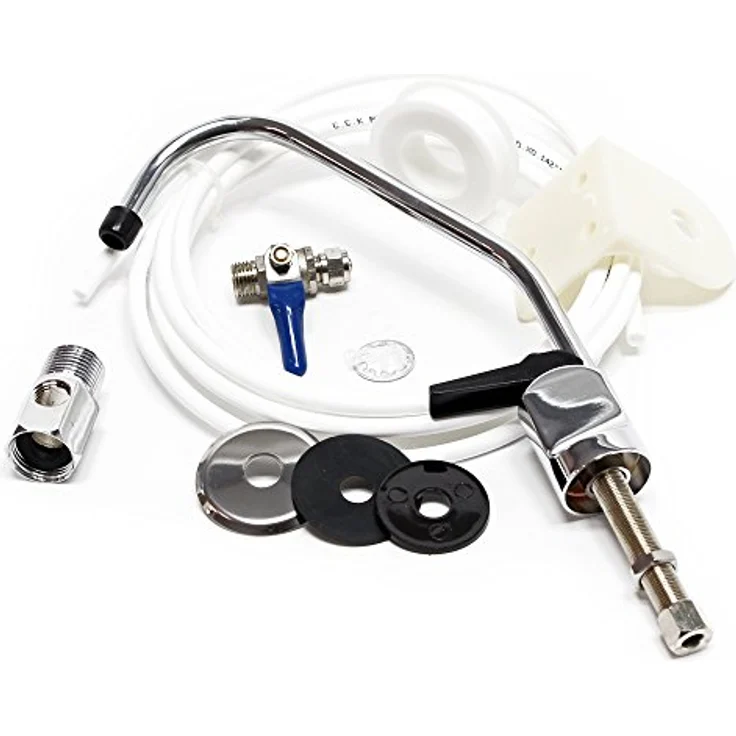 Naturewater NW PR302 Doppelfilter mit Sedimentfilter und Aktivkohleblock Wasserhahn 2,5 m Schlauch – Bild 5