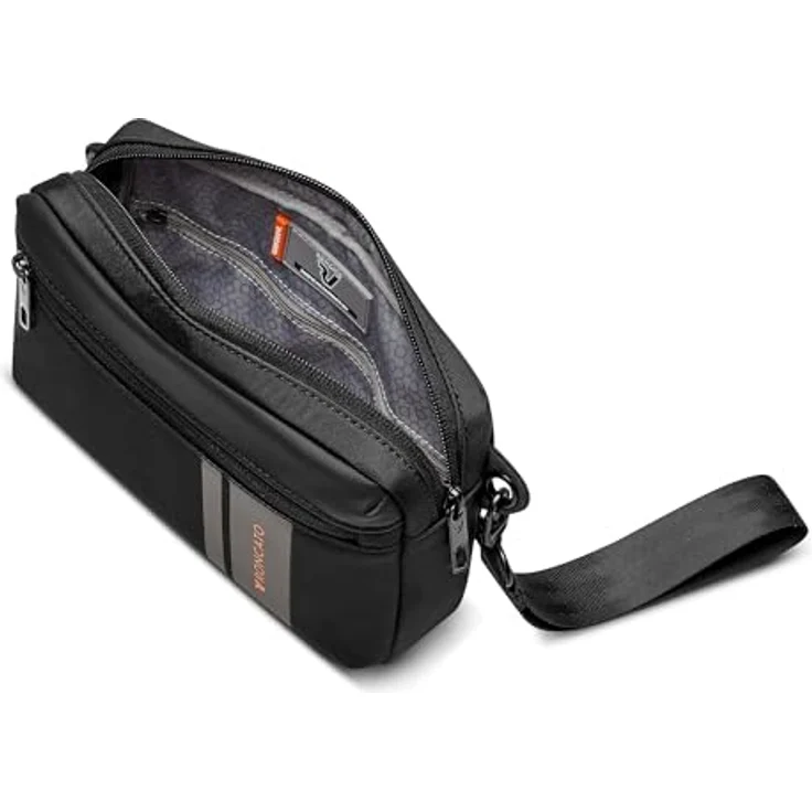 Roncato Metropolitan Travel Rucksack, 40 cm mit Laptopfach, schwarz aus 100% Polyurethan – Bild 3
