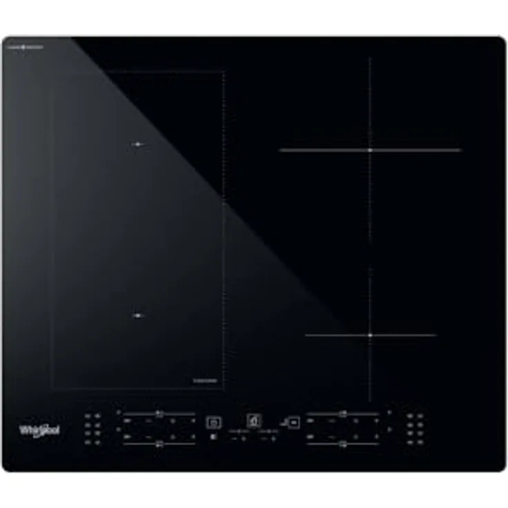 Whirlpool INDUKTIONSKOCHFELD WL B4060 CPNE, Schwarz, Berührungskontrolle, 7200W