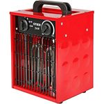 STIER Basic Heizlüfter 2,0 kW 150 m³/h, sehr klein, Heizstrahler, Heizgebläse,