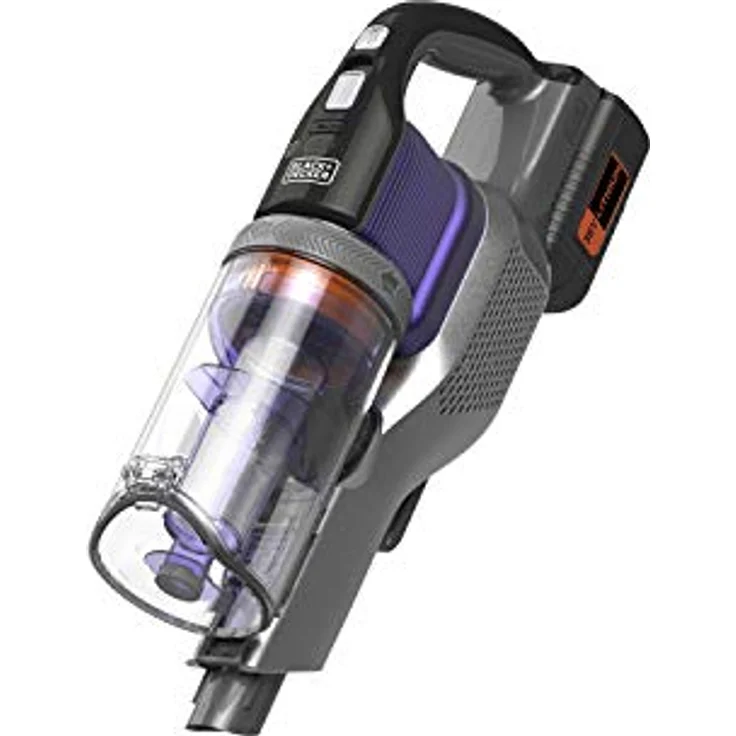 Black + Decker 4in1 Akku-Stielsauger Pet (36V, 2.0Ah, beutelloser Boden- & Handstaubsauger mit Elektro-Tierhaarbürste, inkl. 2in1 Fugendüse, Tierhaarbürste, Akku, Ladegerät & Wandhalterung) BHFEV362DP – Bild 22