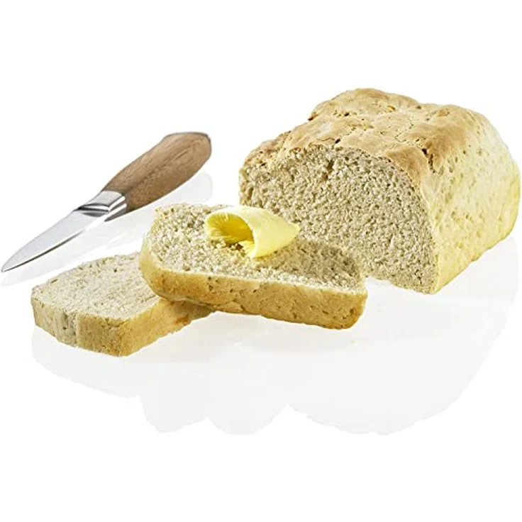 Lurch FlexiForm Kastenform, Brotbackform aus 100% BPA-freiem Platin-Silikon, 14,5 x 10,5 cm, Braun – Bild 3