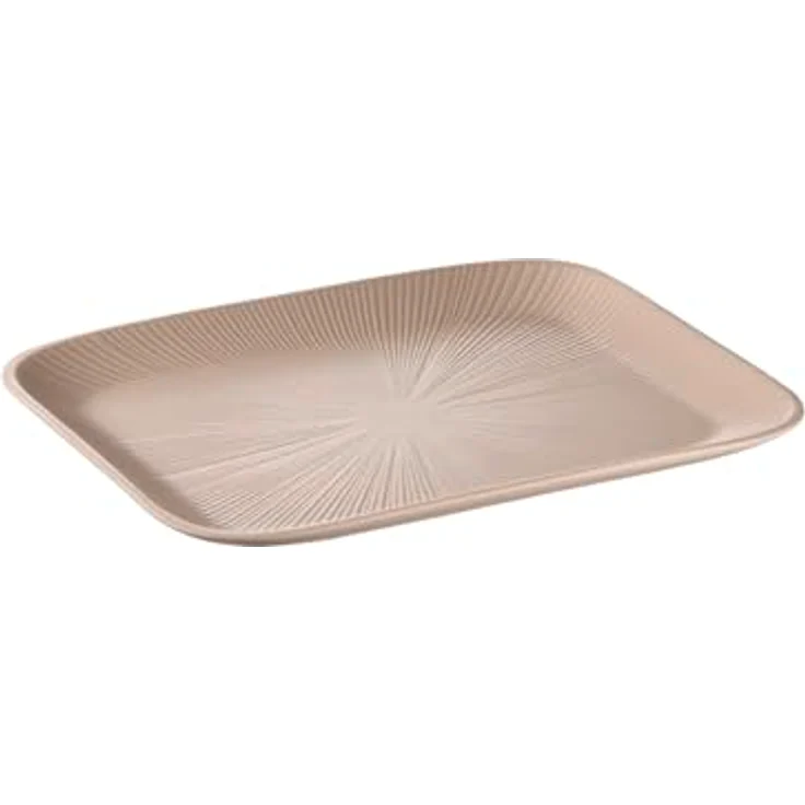 APS GN 1/2 Tablett Nero, Melamin, 32,5 x 26,5 cm, Höhe 2,5 cm, kratzfest und bruchsicher – Bild 1