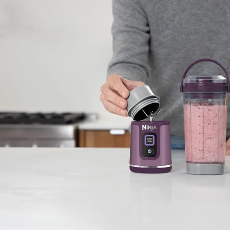 Ninja BC151EU, Standmixer mit Kitchen Blast Technologie, Violett – Bild 11