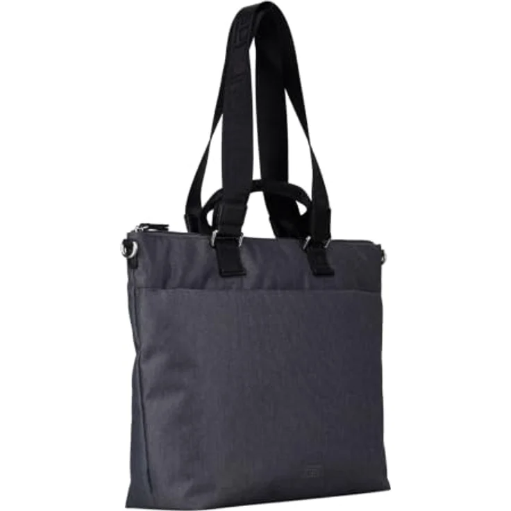 Jost Bergen Shopper Tasche 47 cm, grau, 100% Polyester, 47 cm x 11.5 cm x 32 cm – Bild 6