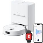 SwitchBot S20 Saugroboter, 10.000 Pa Saugkraft, AI Hindernisvermeidung, automatische Wischreinigung und Trocknung, kompatibel mit Matter und Apple Home