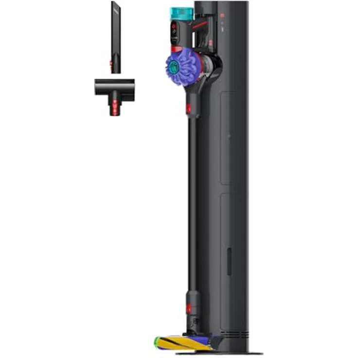 Dyson V10 Konical™, Akku-Hand-und Stielstaubsauger mit Auto-empty Dok™, Schwarz/Blau, 60 Minuten Laufzeit, HEPA-Filter – Bild 8